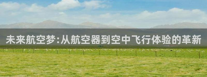 米兰体育官网下载招商:未来航空梦:从航空器到空中飞行体验的革